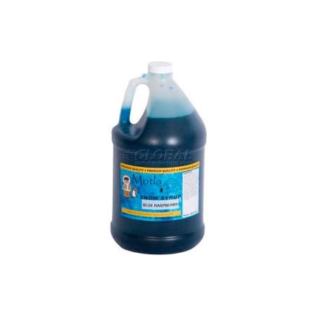 Paragon International Paragon 6302 Motla Syrups Premium One Gallon - Blue Raspberry 6302